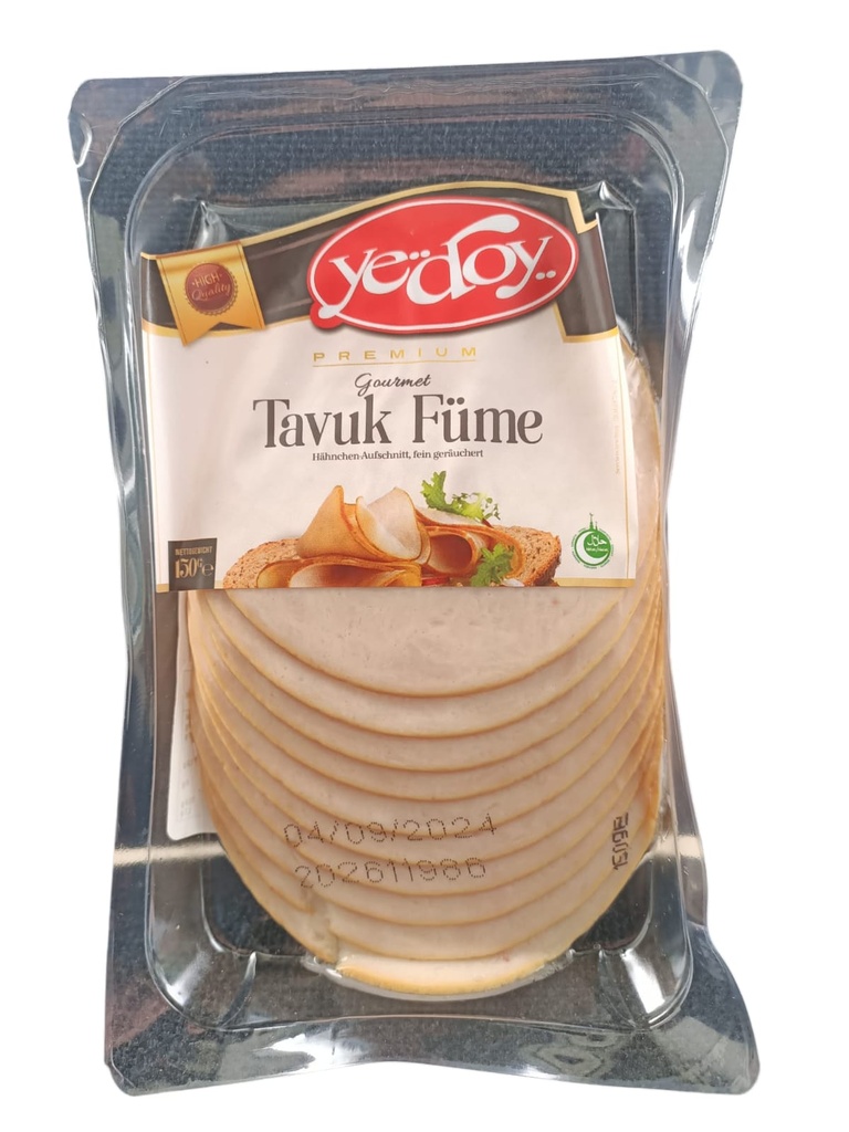 YEDOY PREMIUM TAVUK FUME GURME 150 g