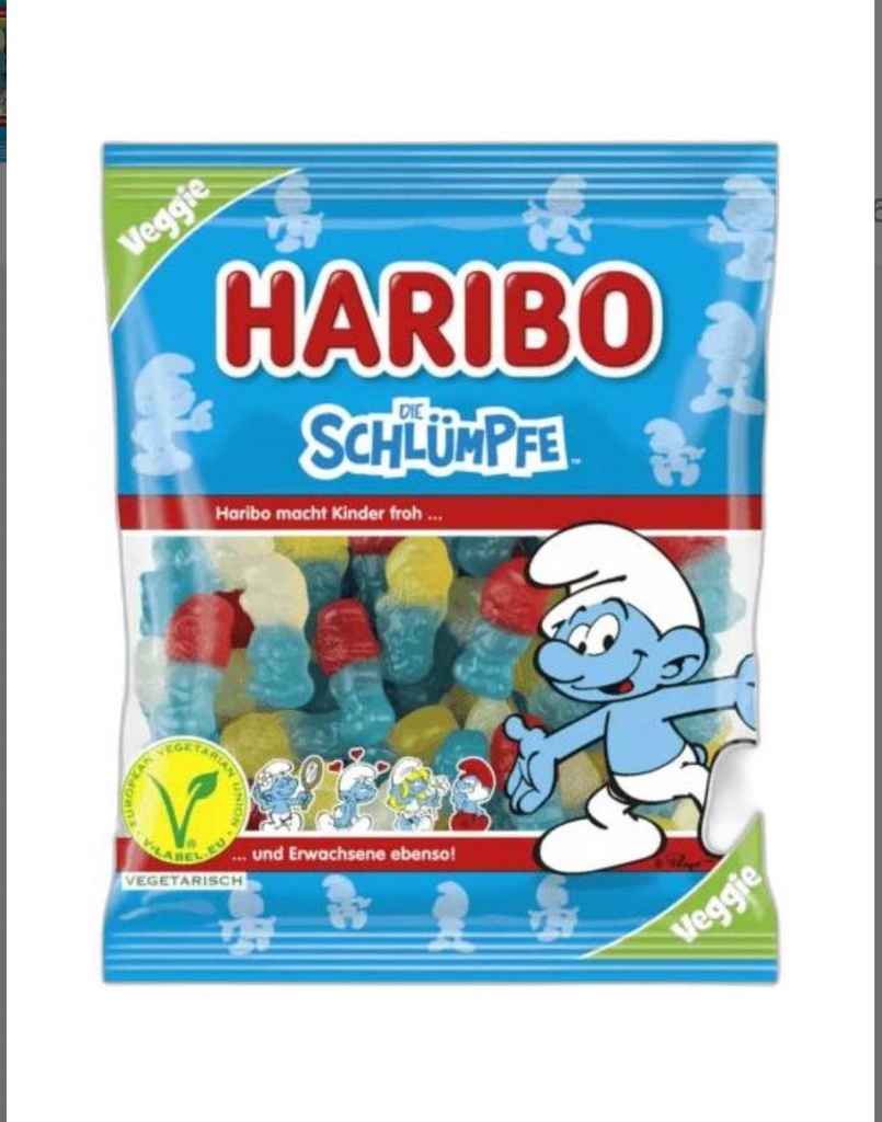 Haribo Veggie Schlümpfe (28x75Gr) Yeni