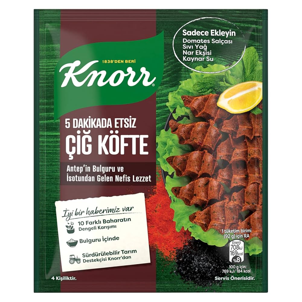 KNORR CIG KOFTE MIX ETSIZ (8 x 120gr)