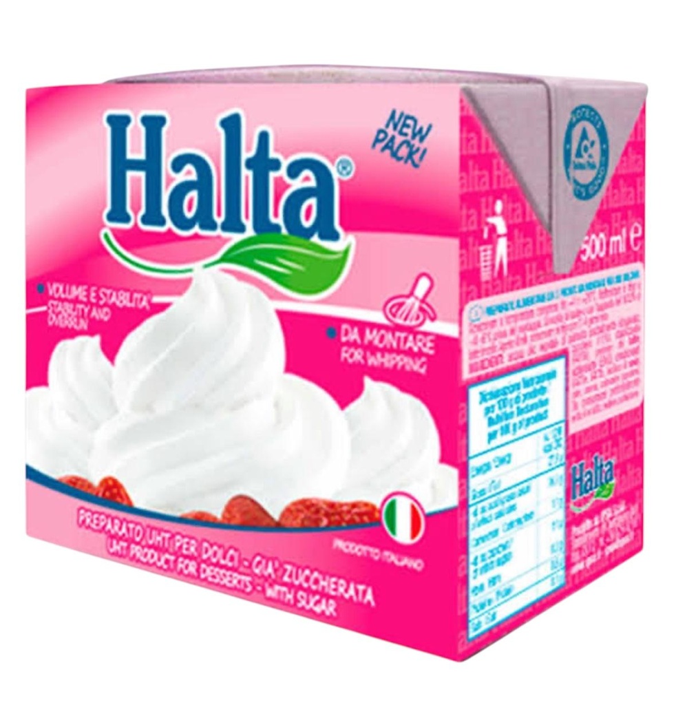 HALTA S.DOLCI&TATLILAR İÇİN KREMA (12 X 500ML)