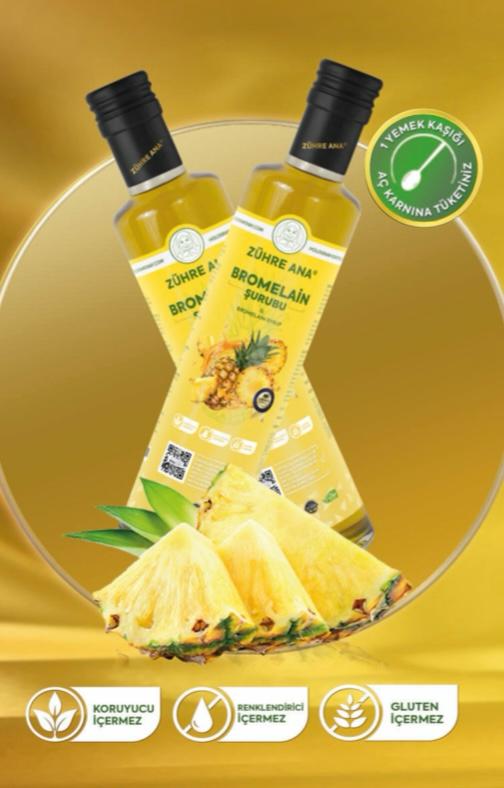 BROMELAIN SURUBU (18 X 250ML)