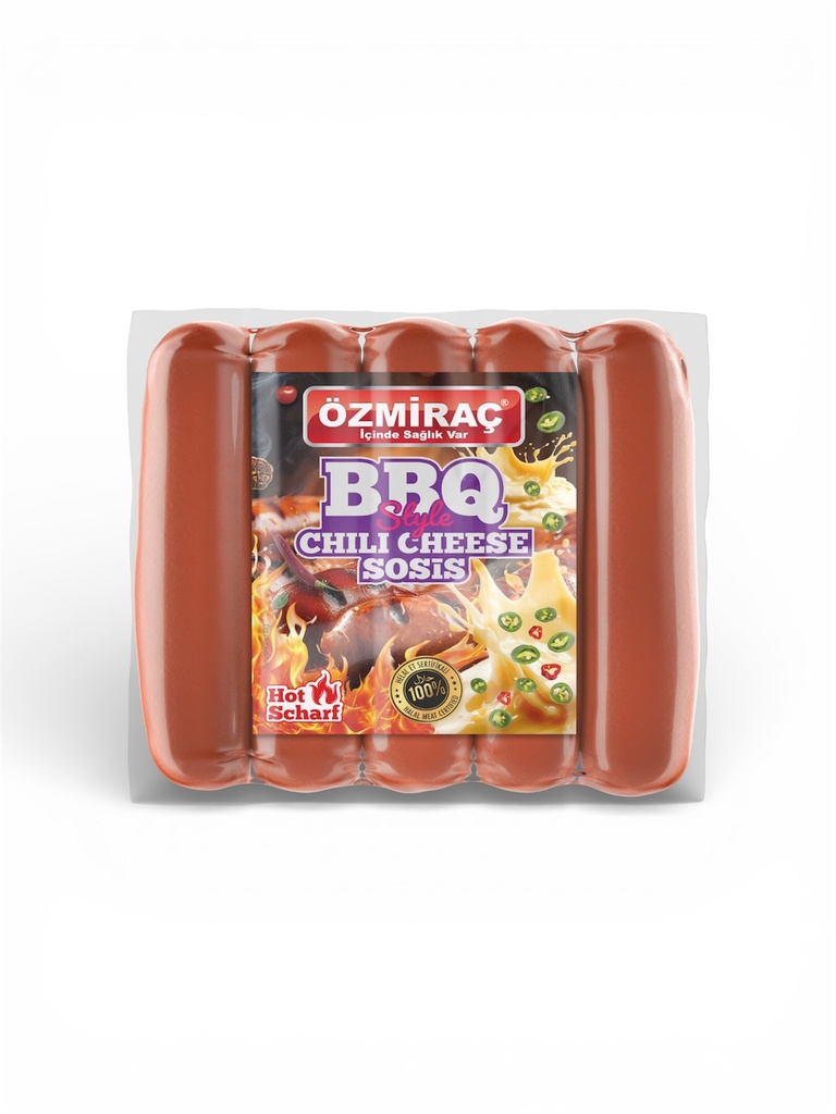 OZMIRAC BBQ CHILI CHEESE SOSIS (500GR * 16)