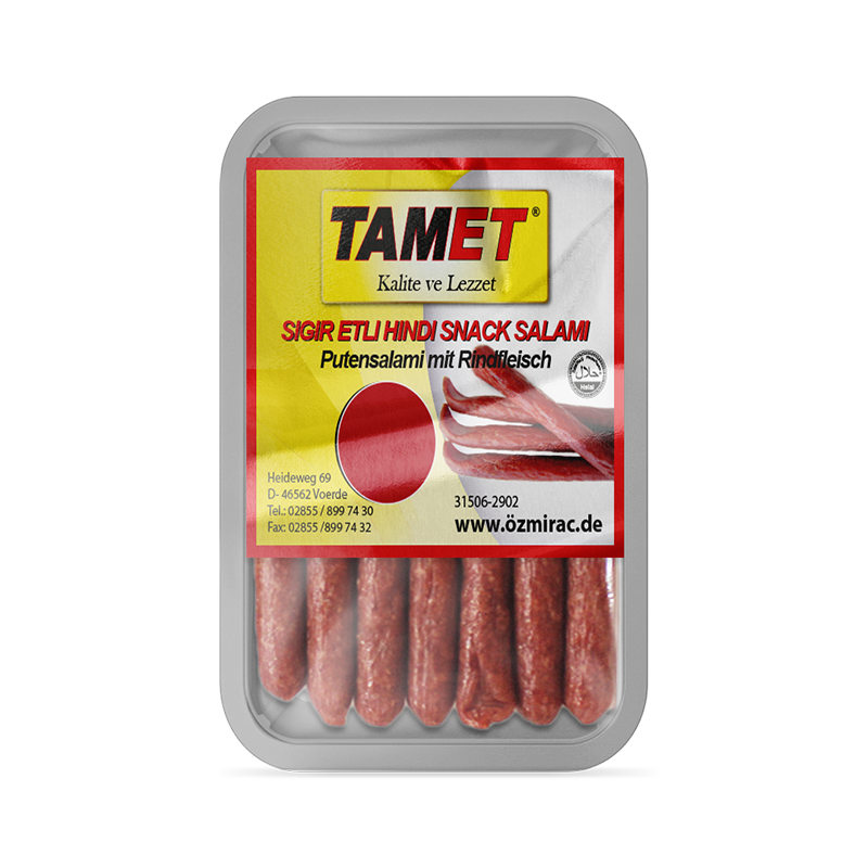 TAMET SNACK SALAMI (150GR * 12)