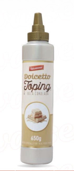 DOLCETTO WHITE CHOCOLATE TOPPING (8 X 650GR)