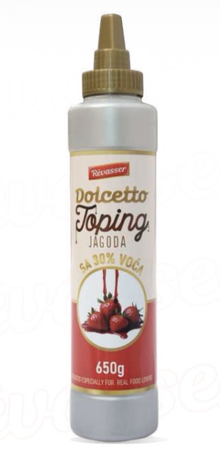 DOLCETTO TOPPING STRAWBERRY %30 (8 X 650GR)