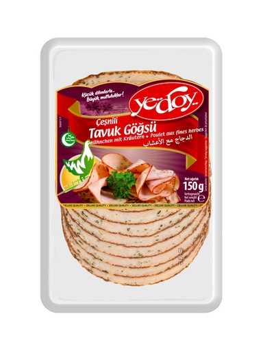 [YD1784] YEDOY CESNILI TAVUK GOGSU 150G