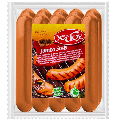 [YD1764] YEDOY JUMBO SIGIR SOSIS 1000G ACISIZ