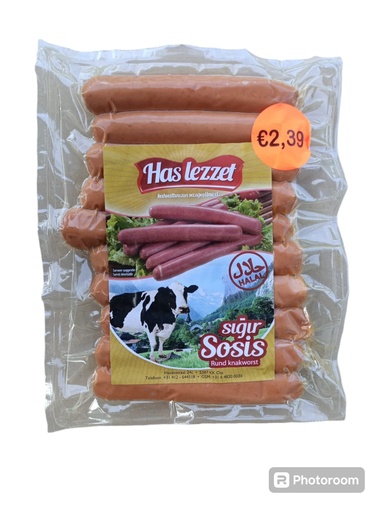 [HLQ8] HAS LEZZET SIGIR SOSIS 400GR