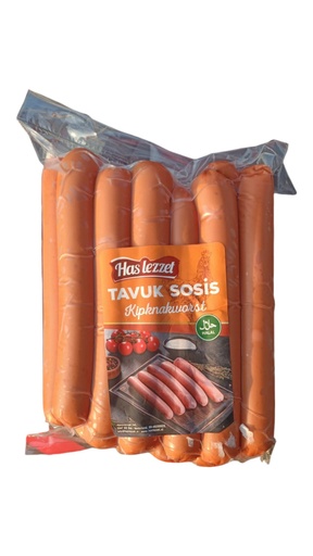 [HLQ232] HAS LEZZET TAVUK SOSIS 1000GR