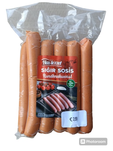 [HLQ233] HAS LEZZET SIGIR SOSIS 1000GR