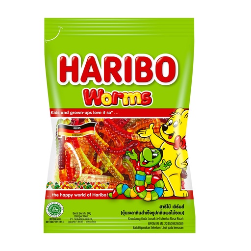 [HR42028] Helal Haribo Solucan (30x100gr)