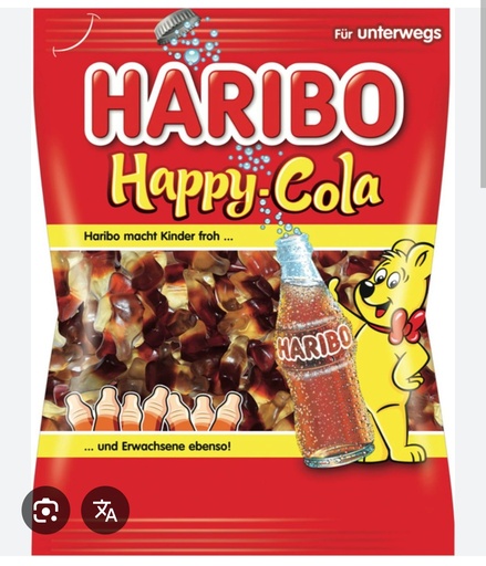 [HR45690] HARIBO HAPPY COLA HELAL (30*100G)