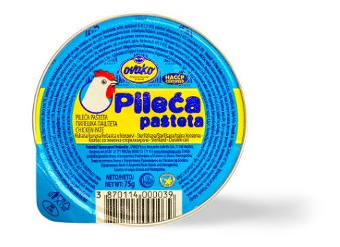 [BAL50007] PILECA PASTETA (TAVUK EZMESI) (100GR*30)