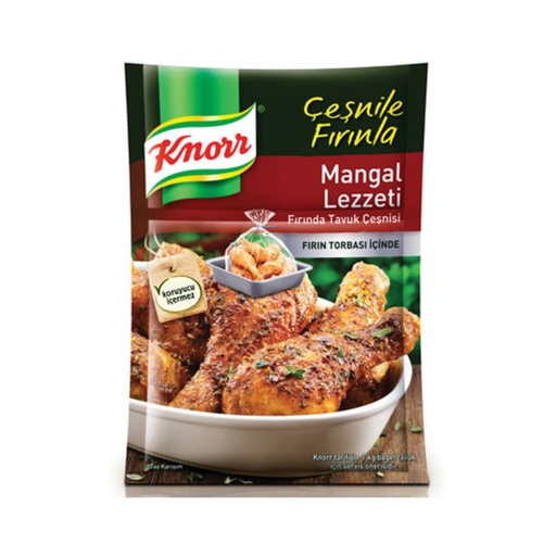 KNORR BBQ MIX MANGALLIK TAVUK HARCI (12 x 37gr)