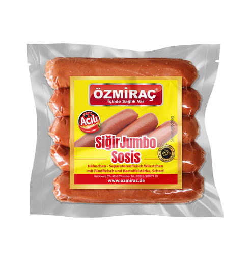 [418] OZMIRAC ACILI JUMBO SOSIS (500GR * 16)