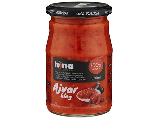 HİNA AJVAR MILD (370ML * 12)