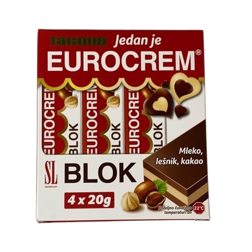 EUROBLOK (4'LU * 20GR X 25)